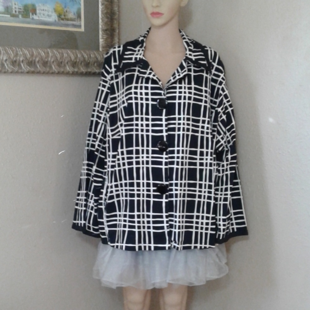 Gold Flava Cute 3 Button Jacket Super Plus Size 34